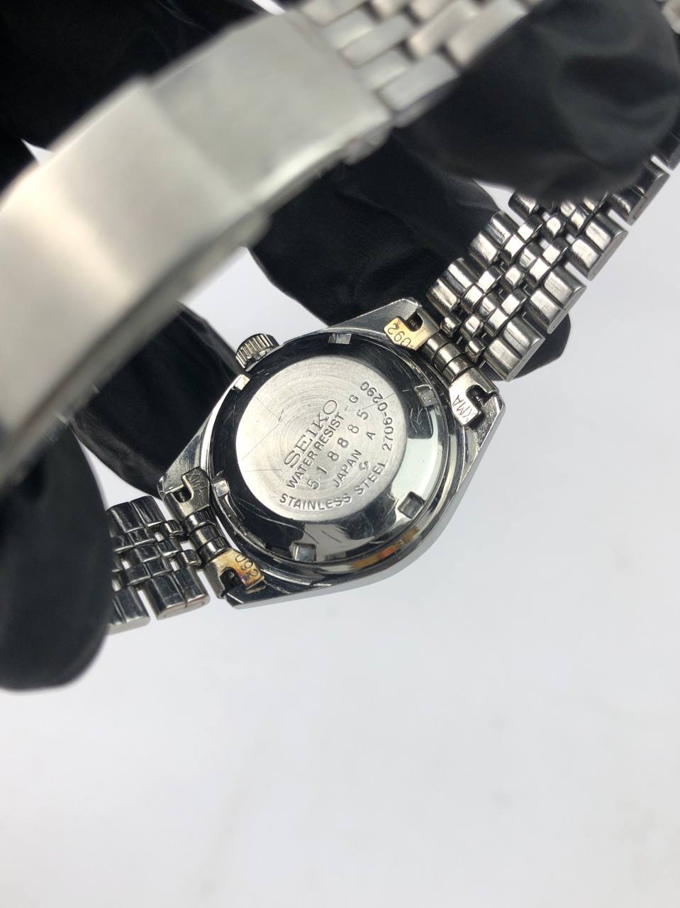 SEIKO AUTOMATIC DAY-DATE LADY WHITE DIAL JUBILEE BRACELET - Gambar 8