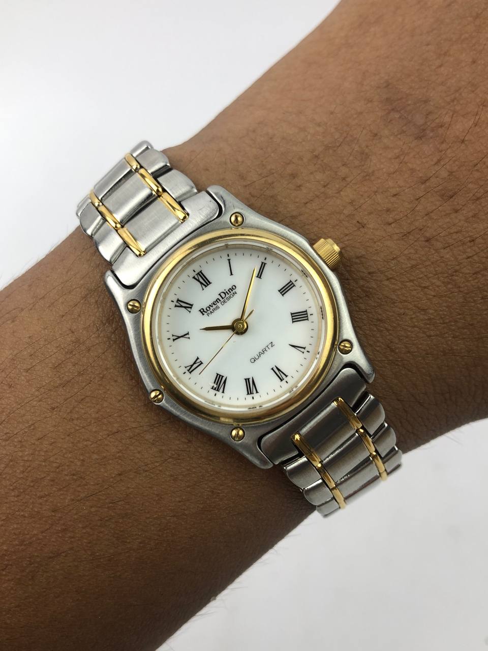 LADIES WATCH ROVEN DINO TWOTONE CASE