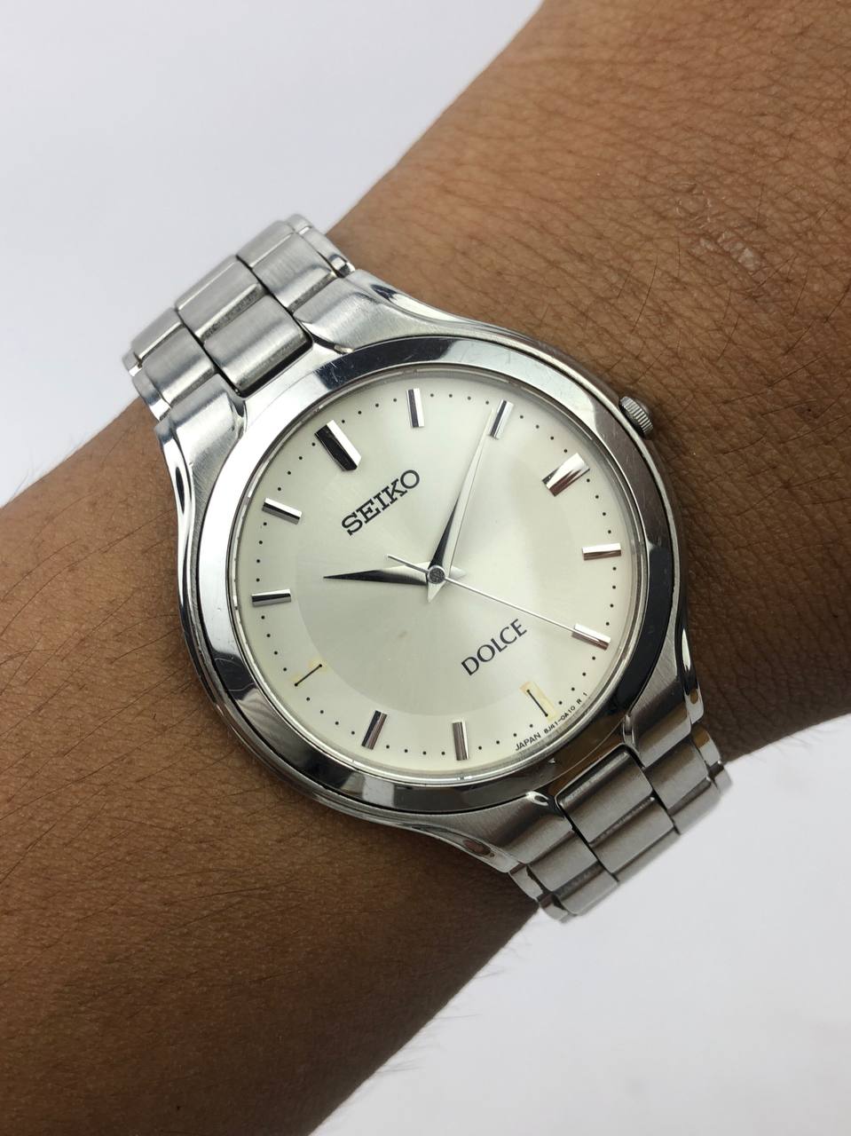 SEIKO DOLCE FULL STEEL JDM TAN DIAL ORIGINAL