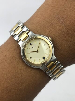 BEAUTIFUL SEIKO PRESAGE LADY TWOTONE ALL ORIGINAL