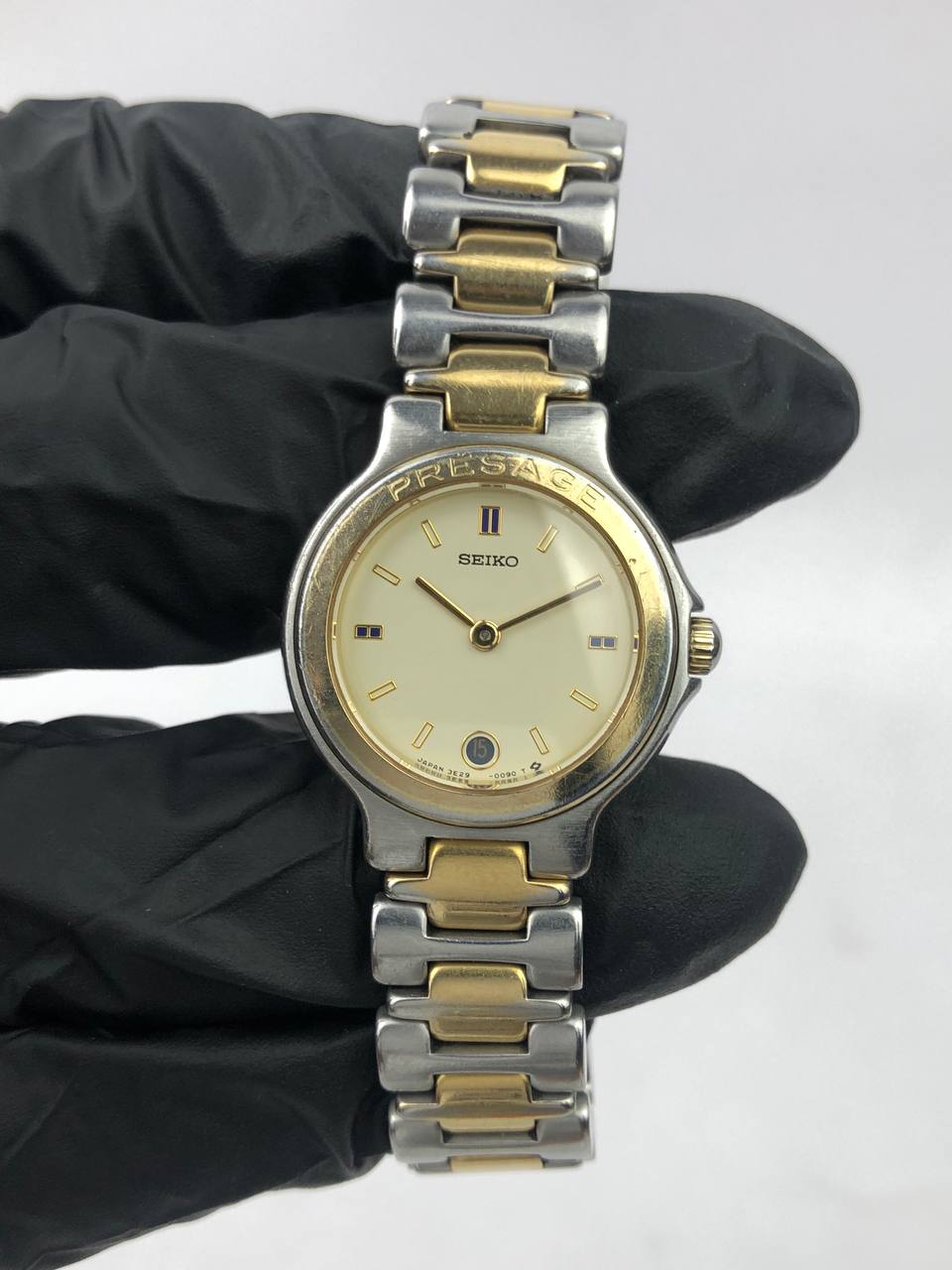 BEAUTIFUL SEIKO PRESAGE LADY TWOTONE ALL ORIGINAL - Gambar 2