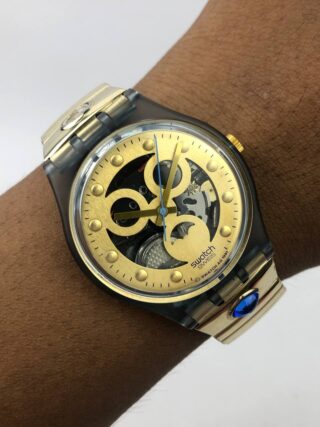 SWATCH SKELETON QUARTZ FLEX BRACELET ORIGINAL