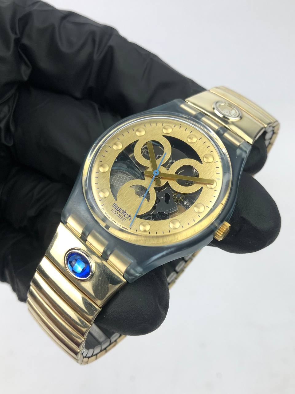 SWATCH SKELETON QUARTZ FLEX BRACELET ORIGINAL - Gambar 3