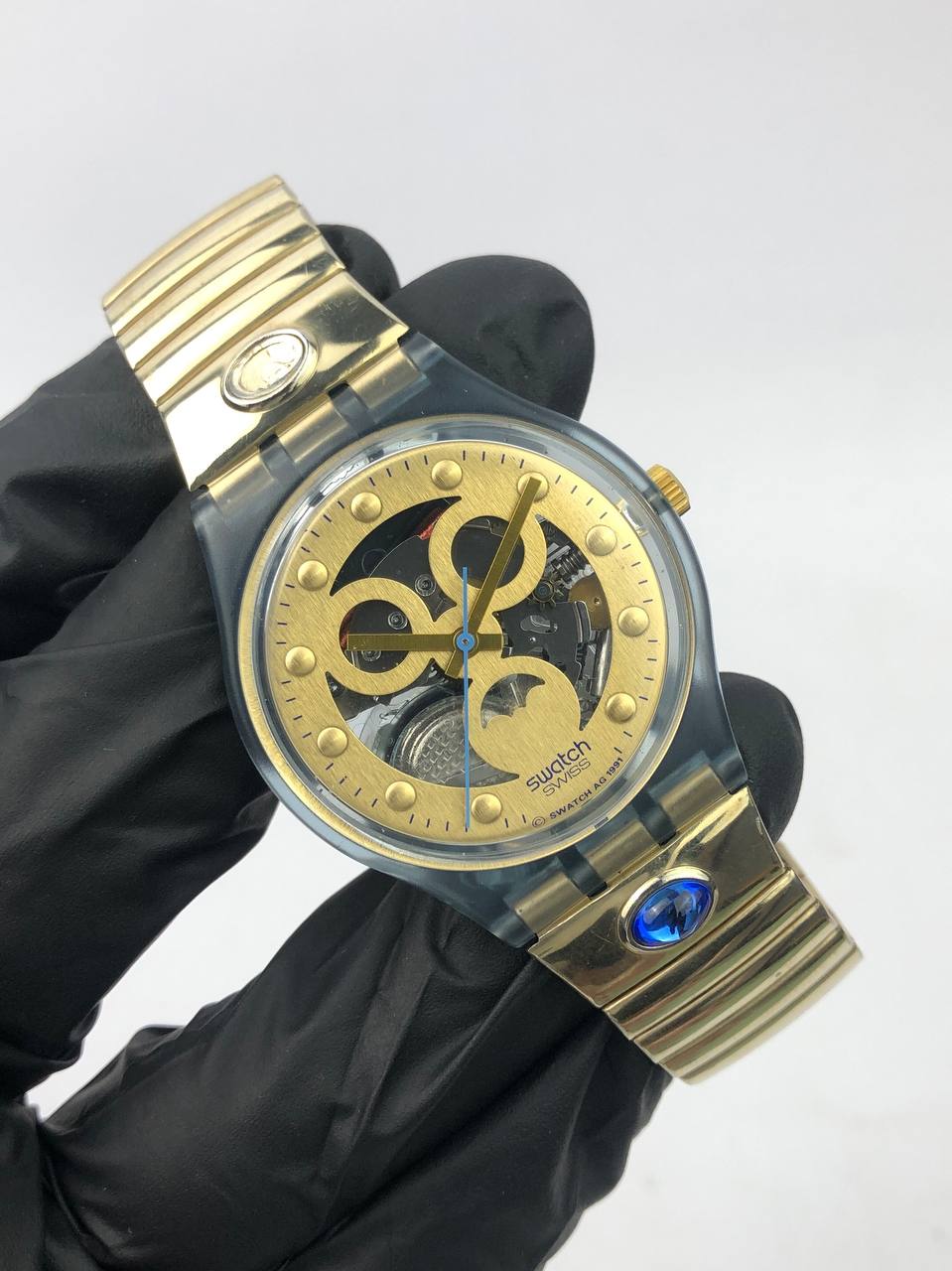 SWATCH SKELETON QUARTZ FLEX BRACELET ORIGINAL - Gambar 4