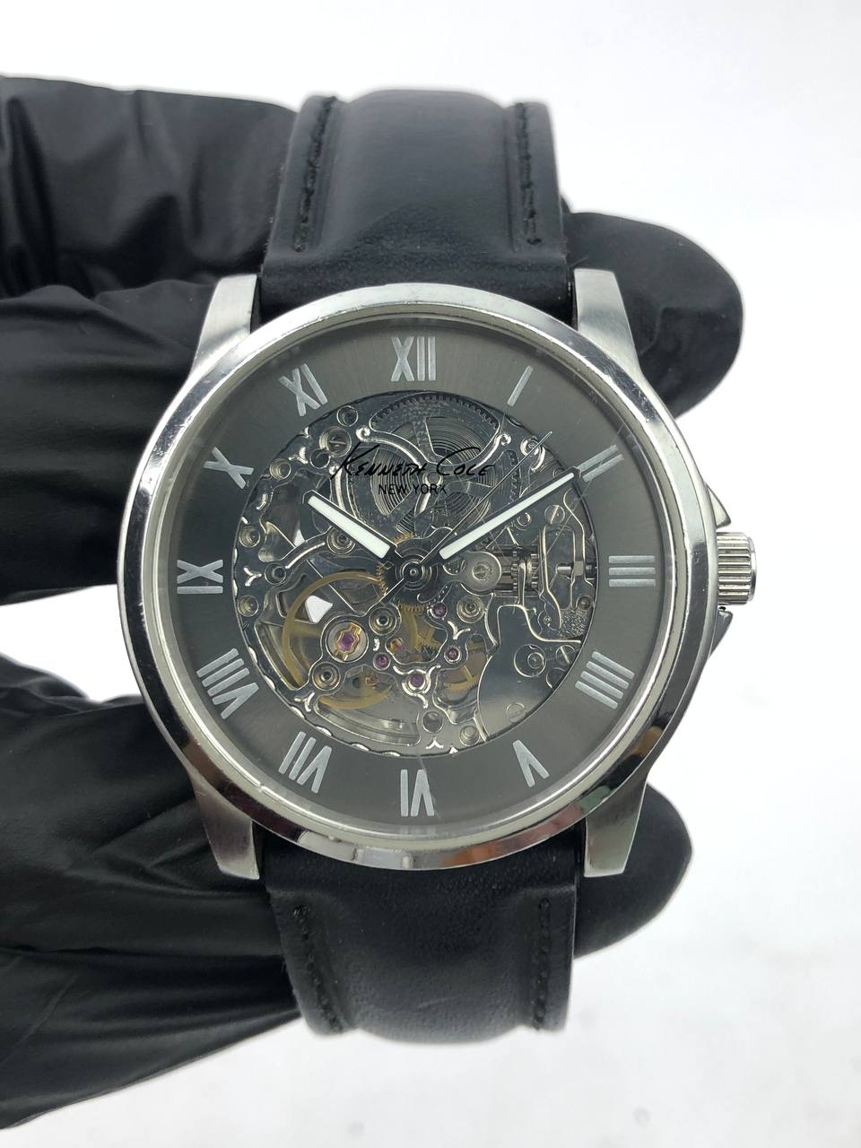 KENNETH COLE SKELETON AUTOMATIC ROMAN DIAL - Gambar 2