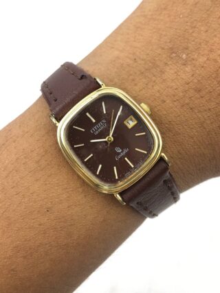 CITIZEN CASTALIA BROWN DIAL DATE