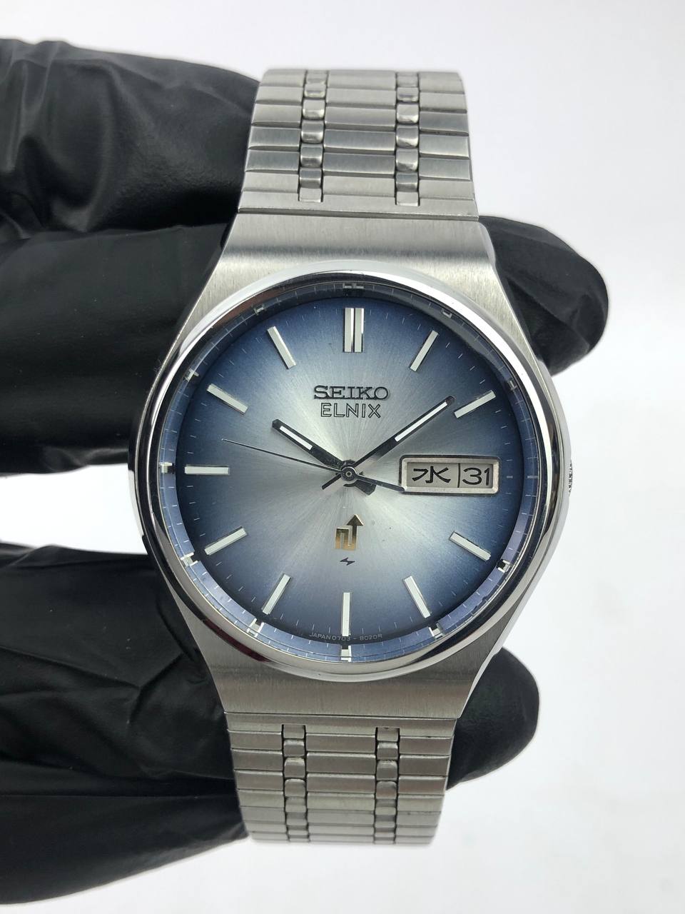 SEIKO ELNIX BLUE SUNBURST DIAL ALL ORIGINAL - Gambar 2