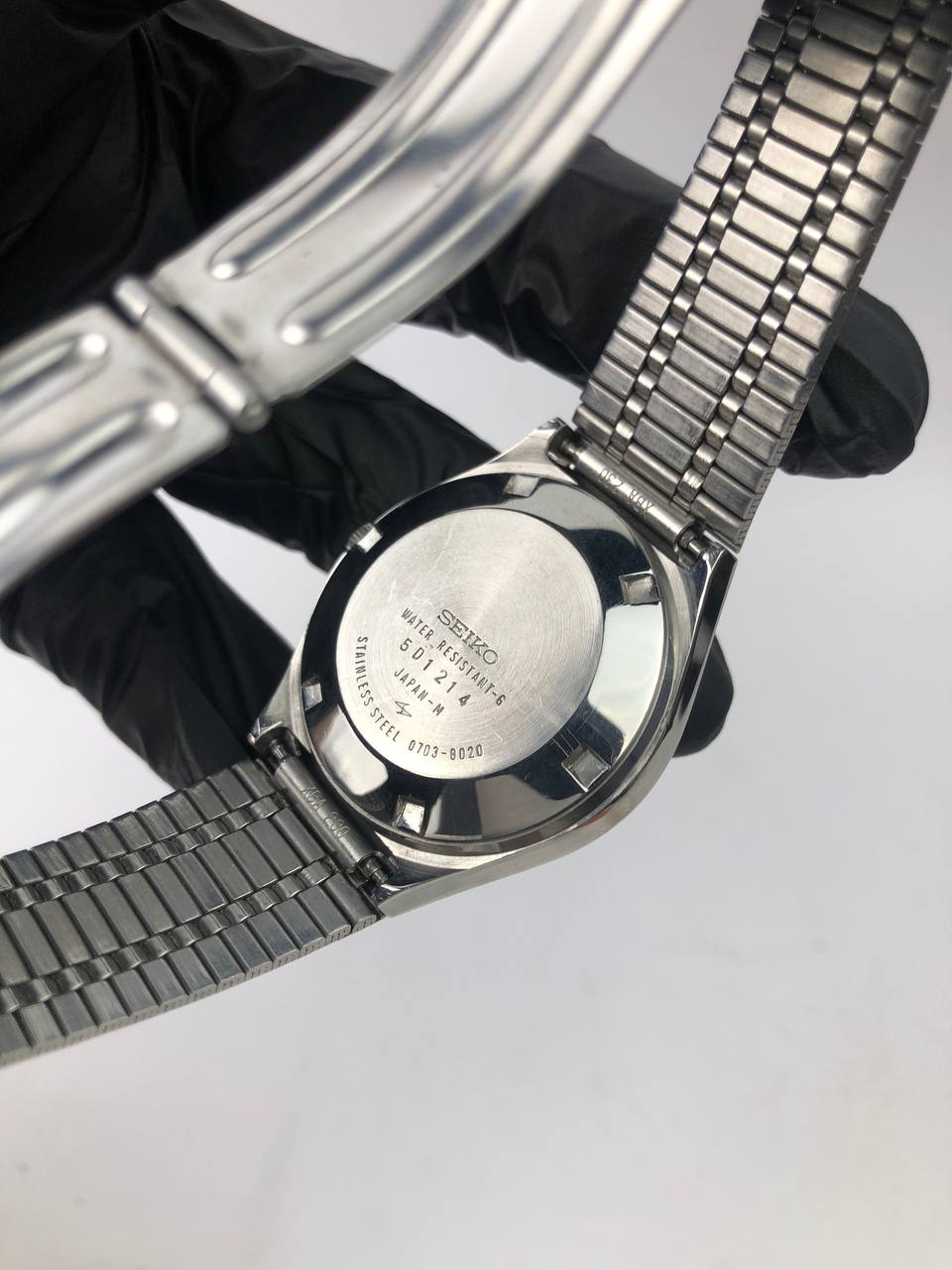 SEIKO ELNIX BLUE SUNBURST DIAL ALL ORIGINAL - Gambar 9