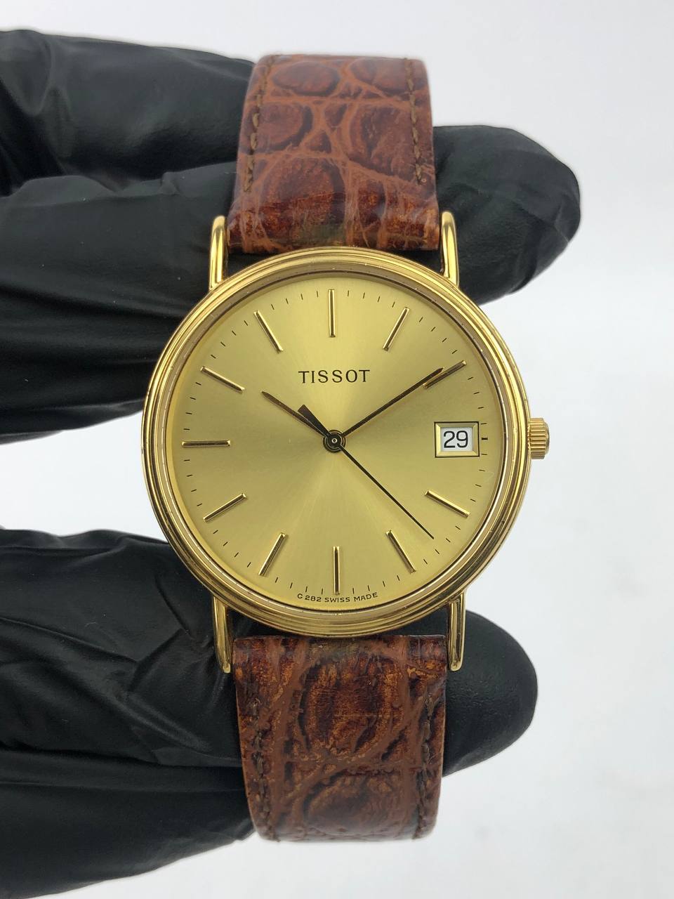TISSOT DATE SIMPLE PRIA SWISS MADE ORIGINAL - Gambar 2