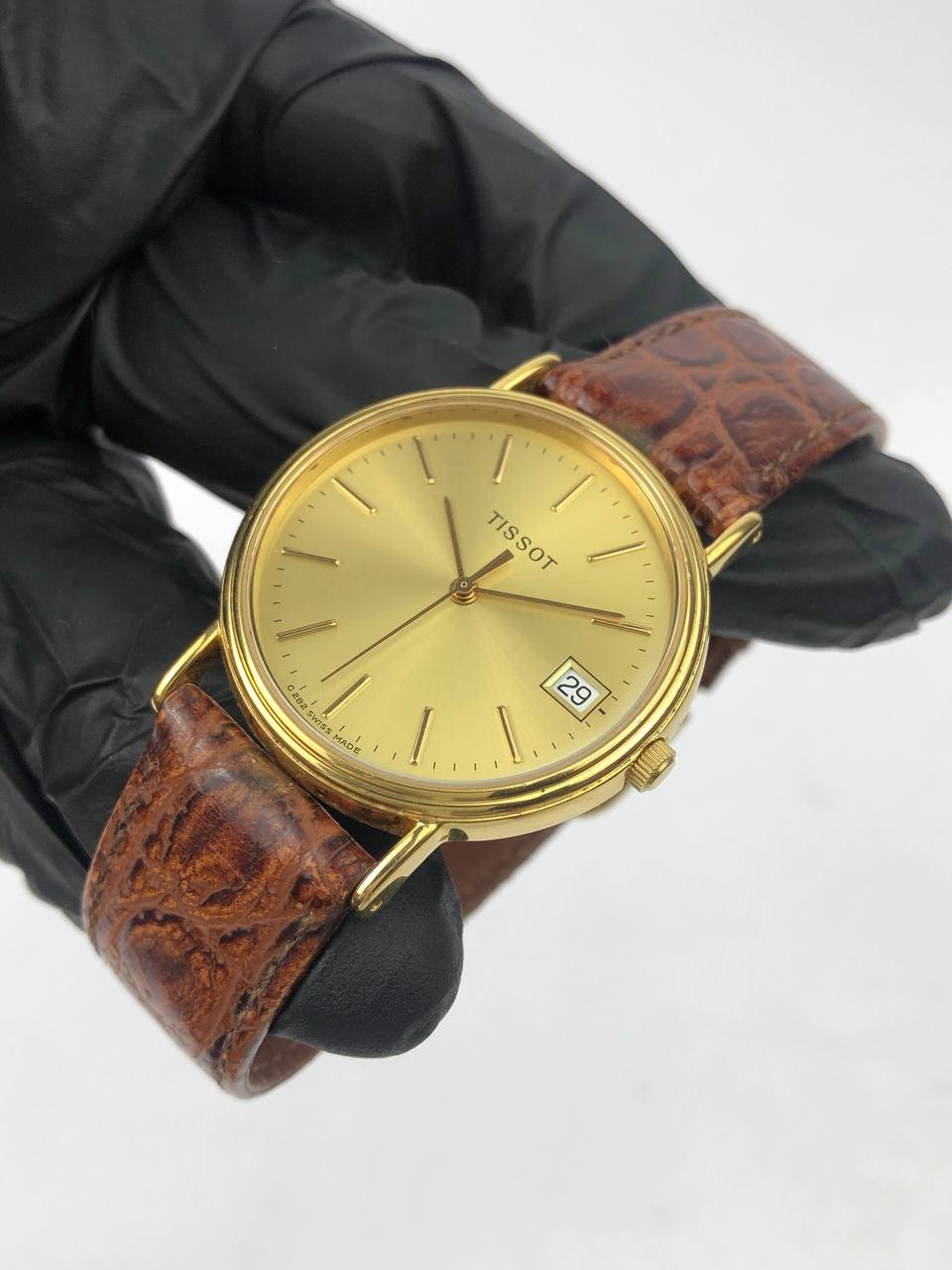 TISSOT DATE SIMPLE PRIA SWISS MADE ORIGINAL - Gambar 3