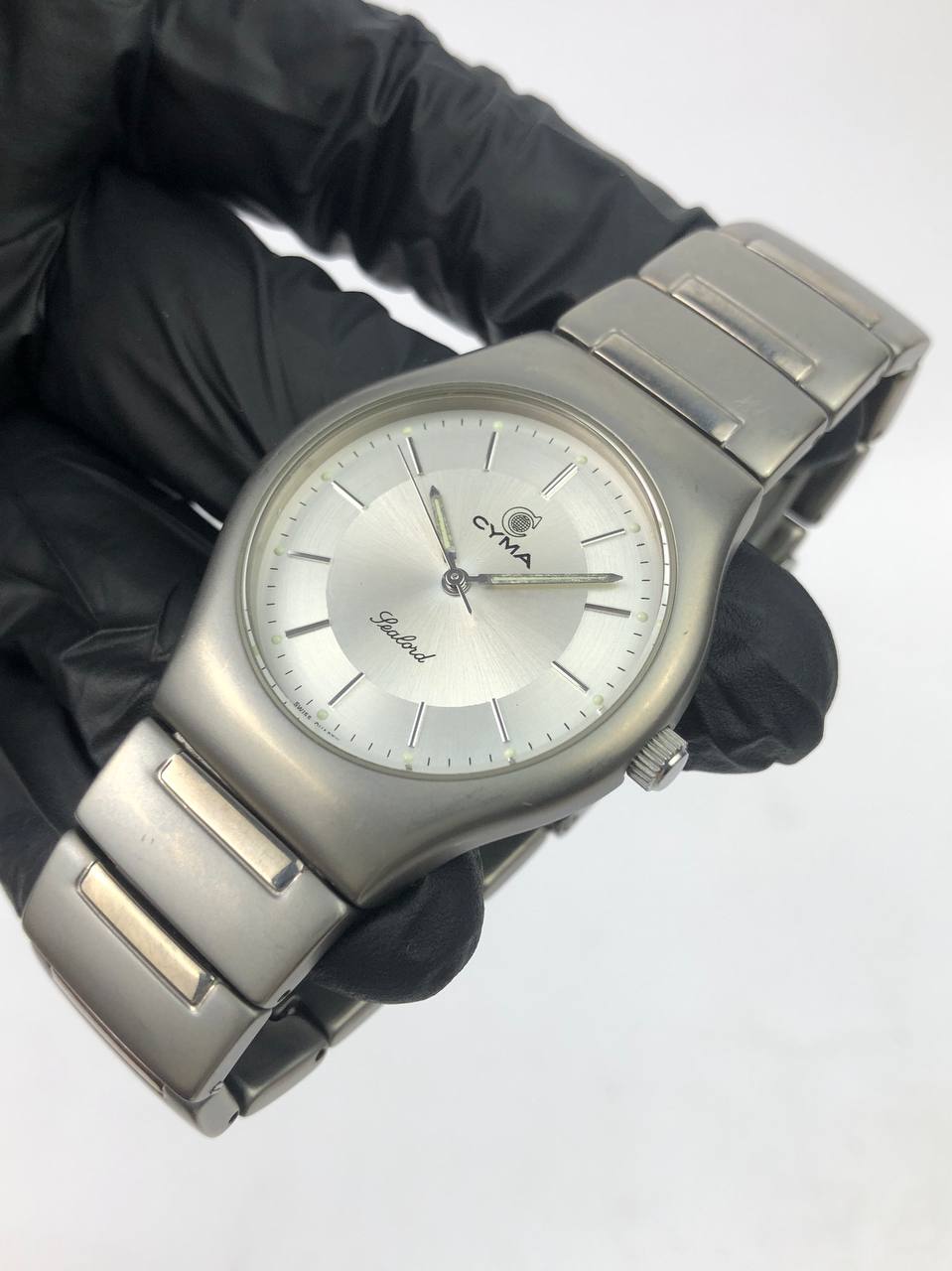 CYMA SEALORD FULL TITANIUM SWISSMADE ALLORIGINAL - Gambar 3