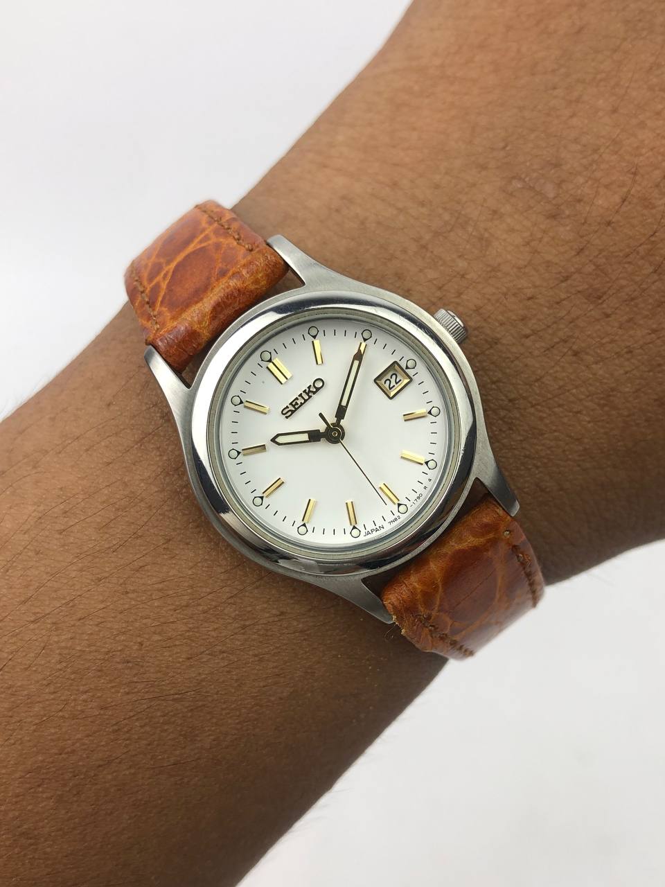 SEIKO QUARTZ LADY LUME INDEX