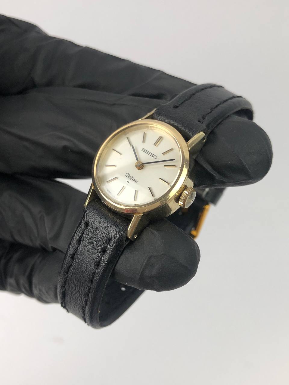 SEIKO HI BEAT BELVINA GOLD CASE - Gambar 3