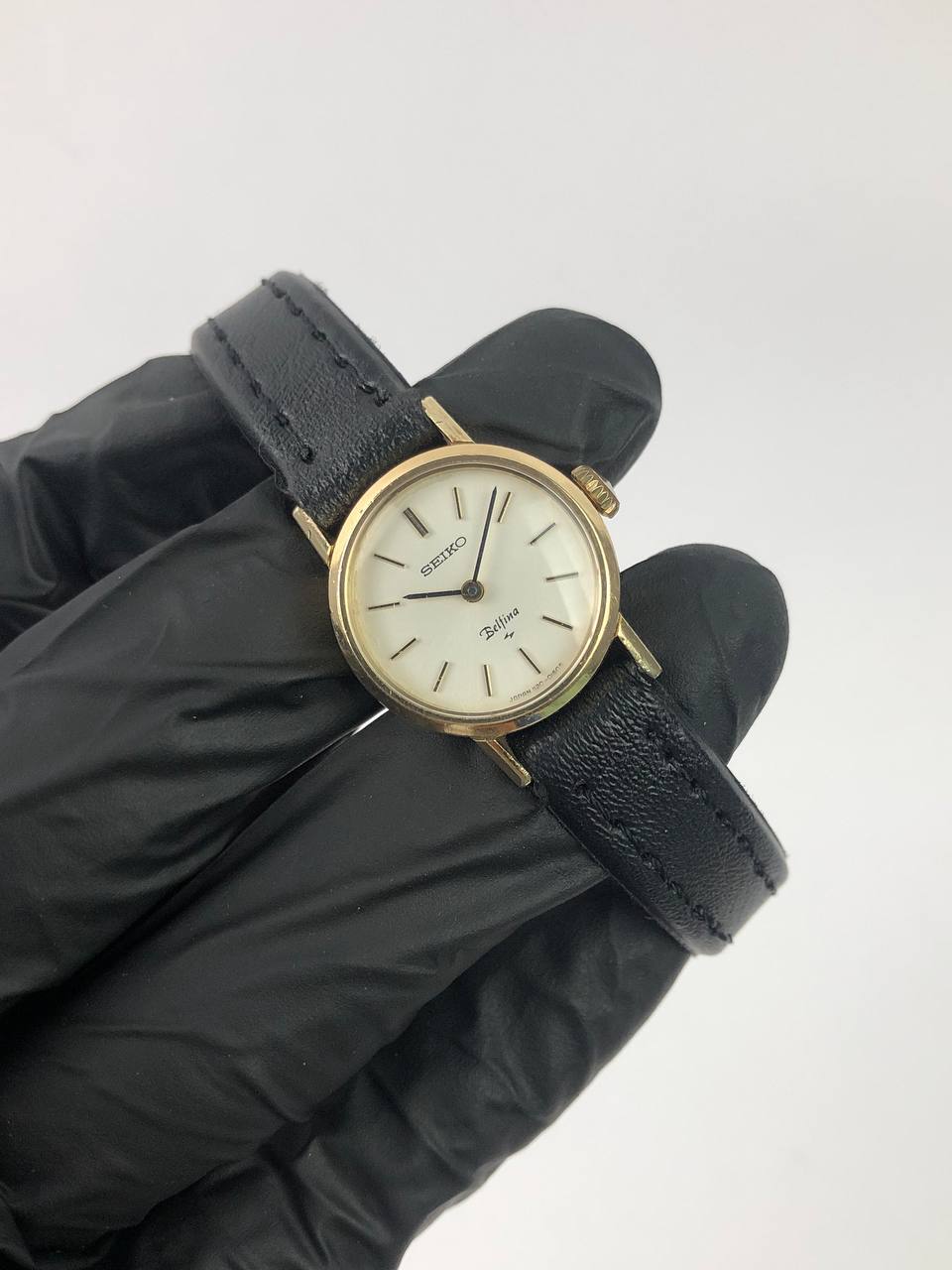 SEIKO HI BEAT BELVINA GOLD CASE - Gambar 4