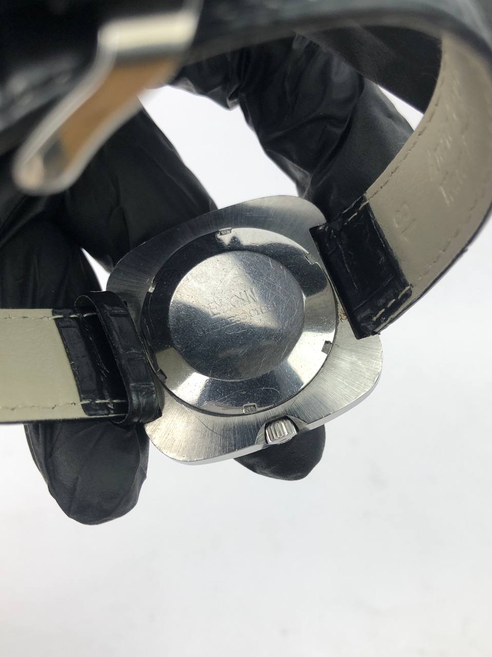 ELGIN AUTOMATIC VINTAGE RECTANGULAR CASE - Gambar 7