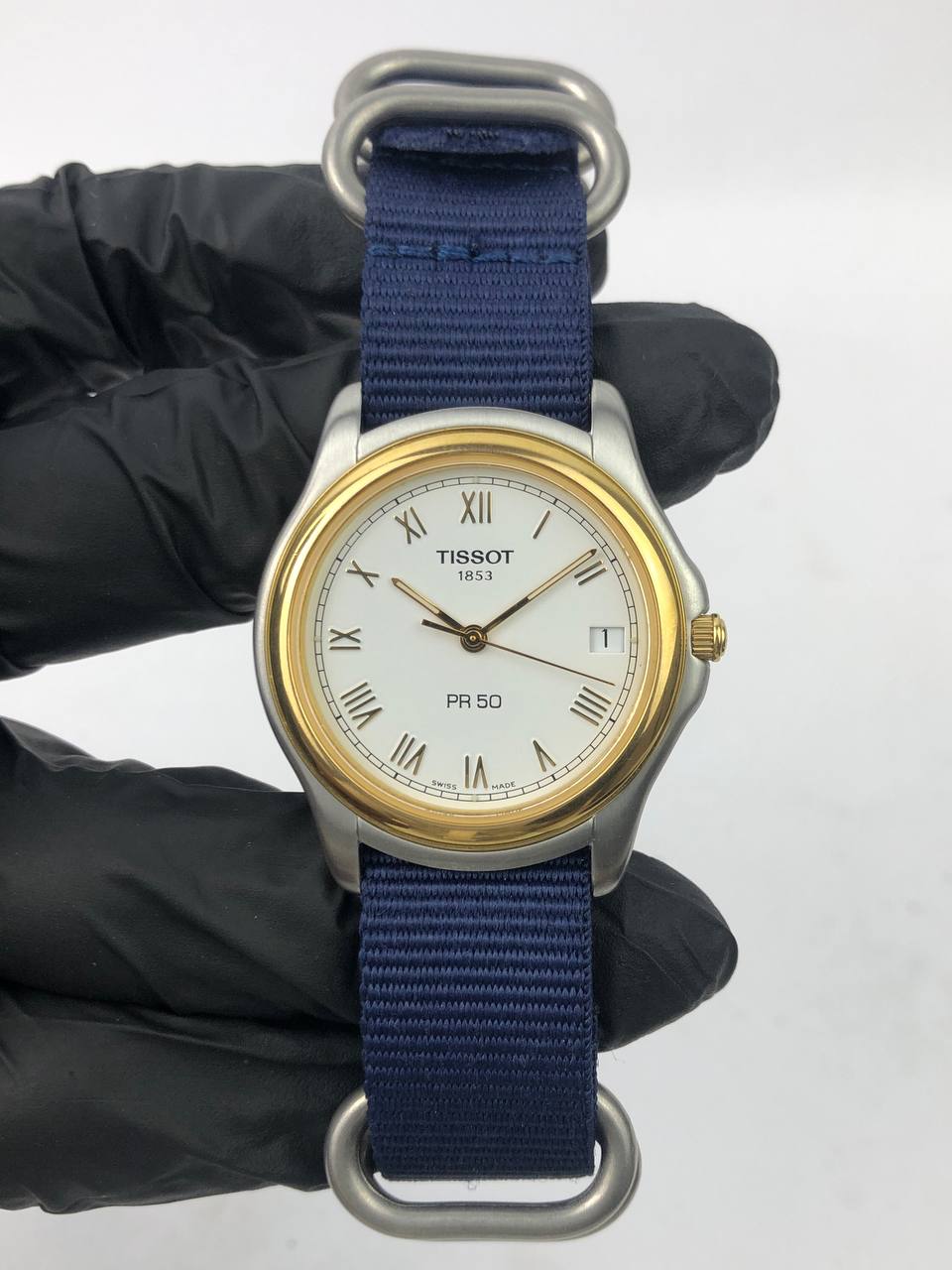 TISSOT PR50 TWOTONE ROMAN DIAL ORIGINAL - Gambar 2