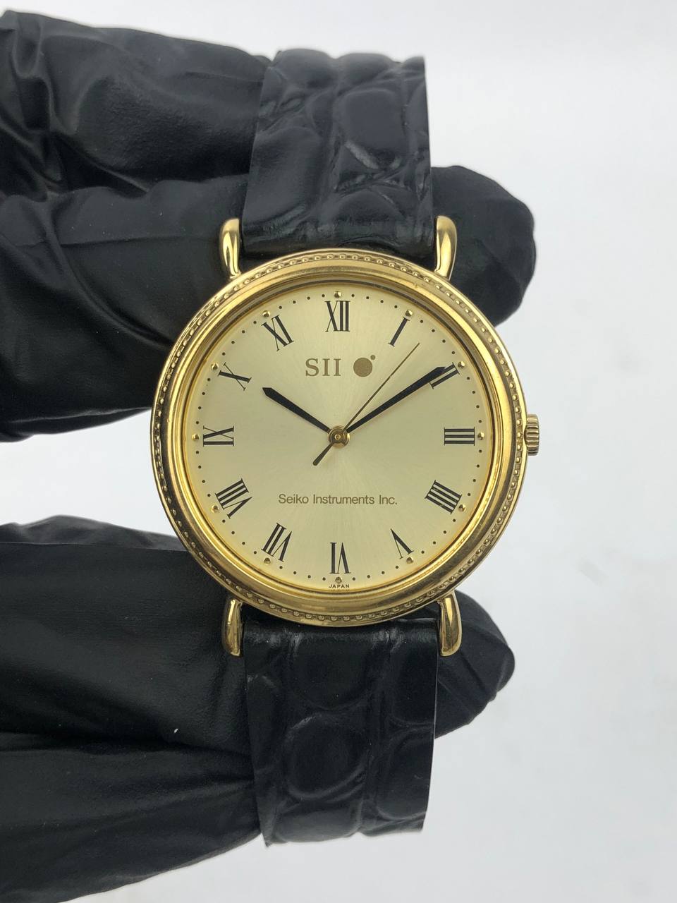 RARE SEIKO INSTRUMEN INC / SII ROMAN FLUTED BEZEL - Gambar 2