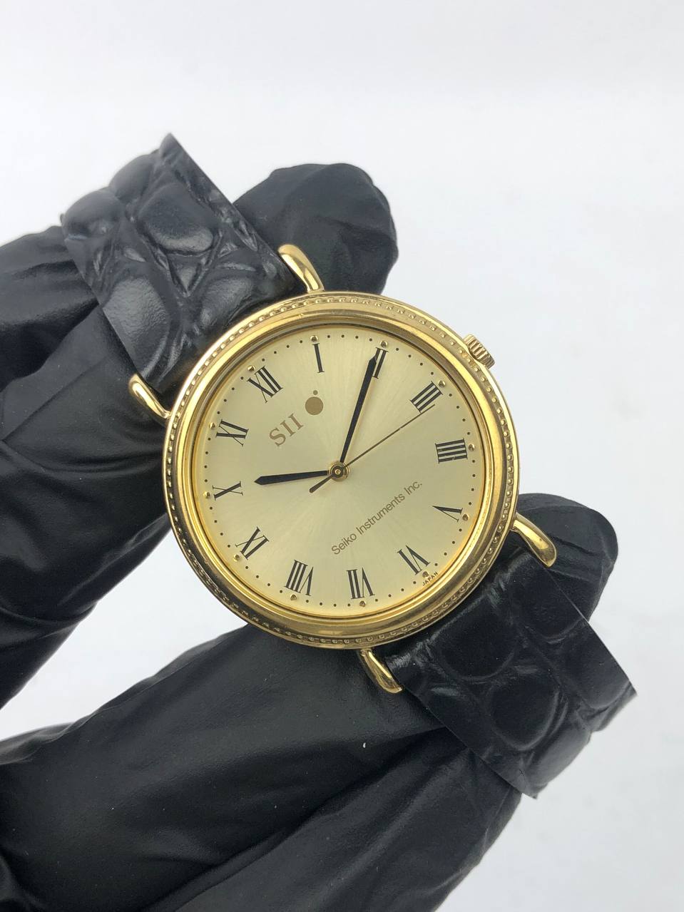 RARE SEIKO INSTRUMEN INC / SII ROMAN FLUTED BEZEL - Gambar 4