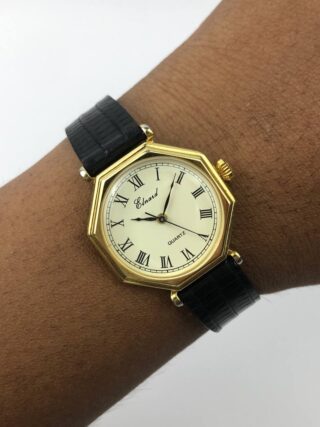 ELNARD JAPAN OCTAGON ROMAN DIAL ORIGINAL QUARTZ MOVEMENT