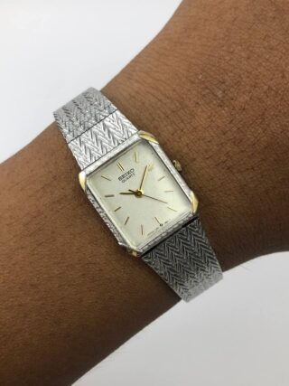 SEIKO TANK TEXTURE CASE DIAL ALL ORIGINAL