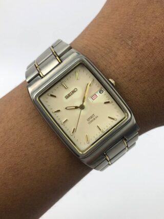 SEIKO SPIRIT TANK FULL TITANIUM