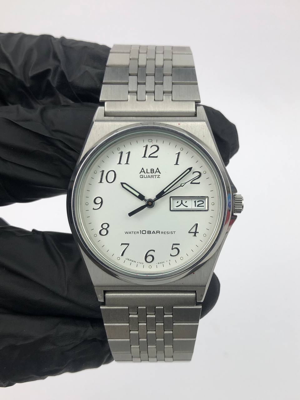 ALBA NUMERIK DAYDATE FULL STEEL ALL ORIGINAL - Gambar 2