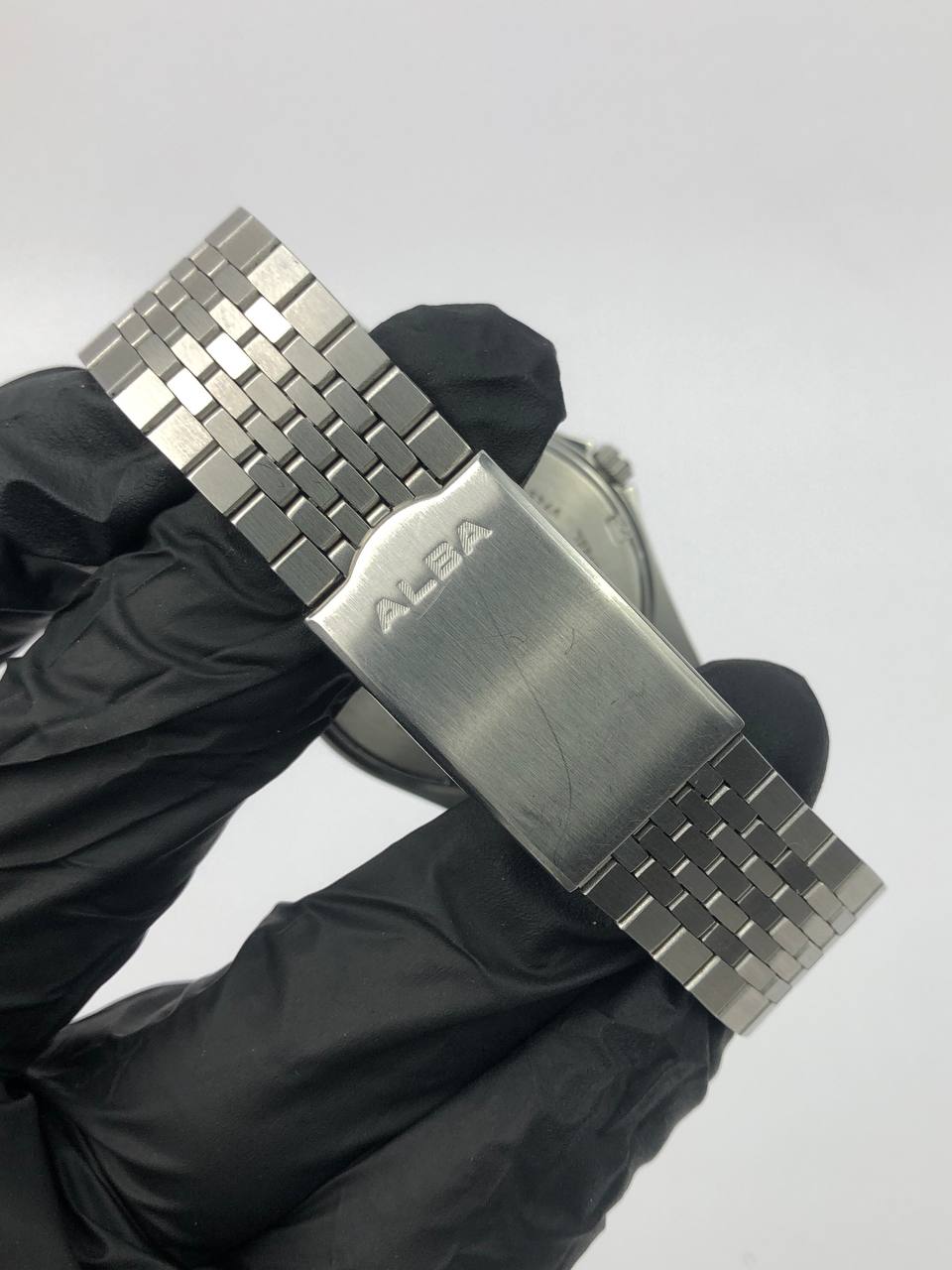 ALBA NUMERIK DAYDATE FULL STEEL ALL ORIGINAL - Gambar 7