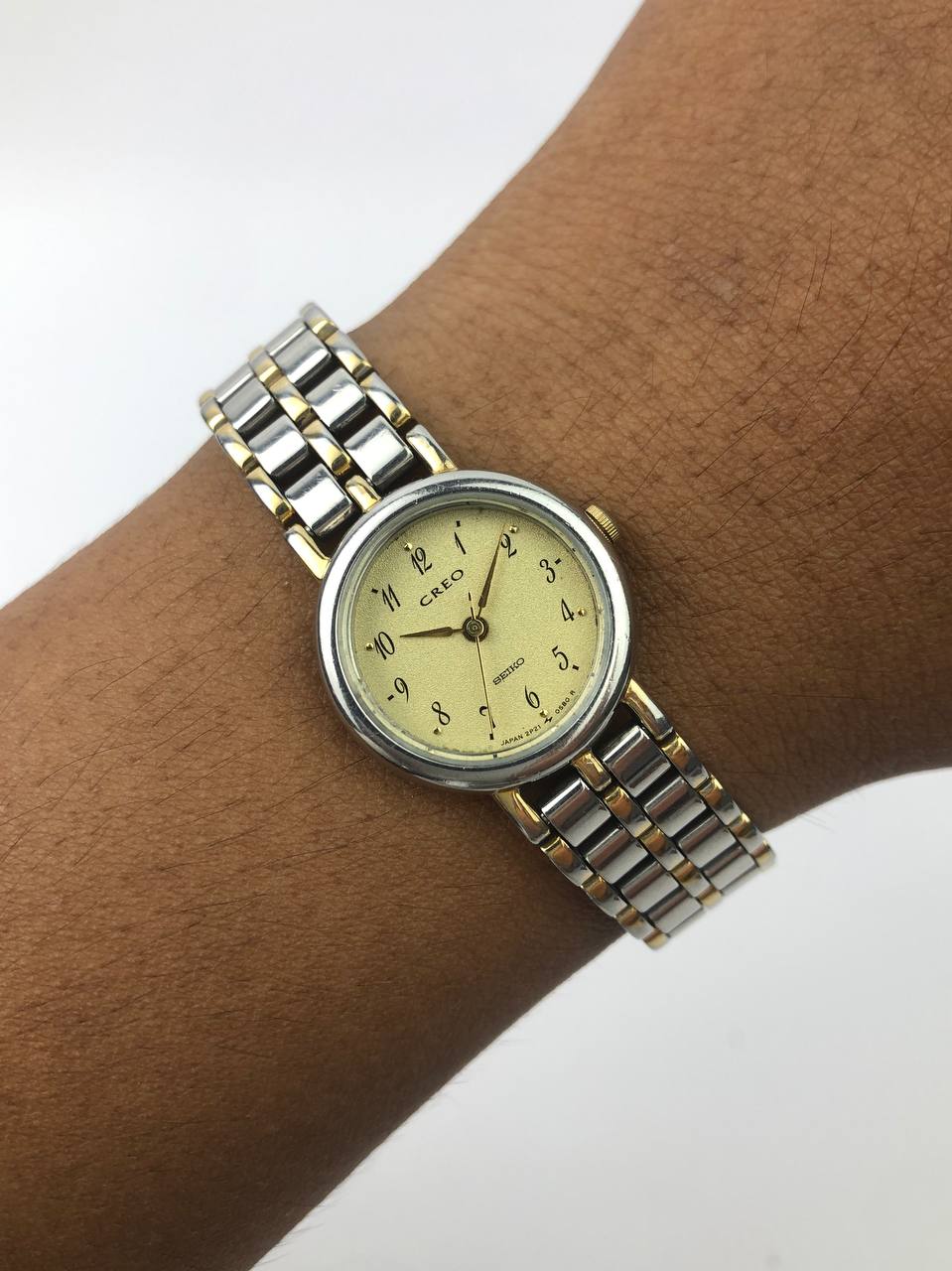 SEIKO CREO TWOTONE BREGUET BEAUTIFUL CHAIN BRACELET