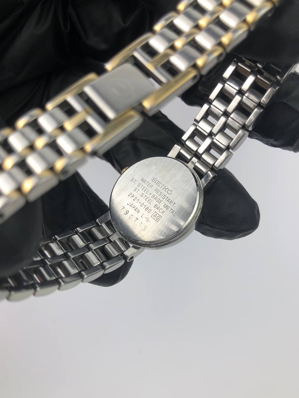 SEIKO CREO TWOTONE BREGUET BEAUTIFUL CHAIN BRACELET - Gambar 8