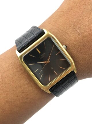 CITIZEN CRYSTON QUARTZ TANK MAN SIZE