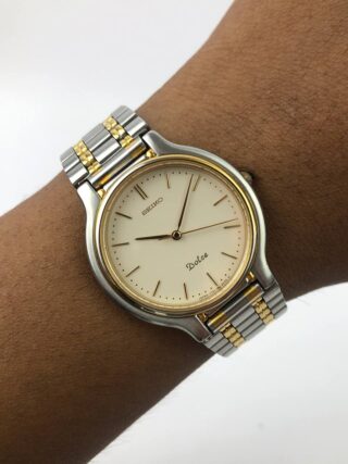SEIKO DOLCE TWOTONE ROUND CASE ALL ORIGINAL