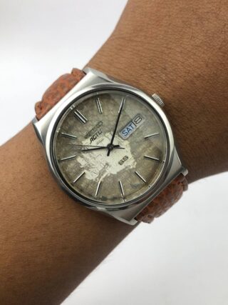 SEIKO 5ACTUS STOPSECOND FITUR DAYDATE