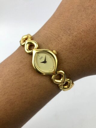 SEIKO MUNGIL LADIES ASIMETRIS CASE RANTAI WARU GOLD ALL ORI