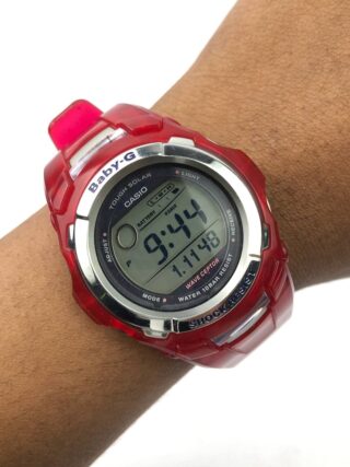BABY G WAVECEPTOR RED JELY CASE