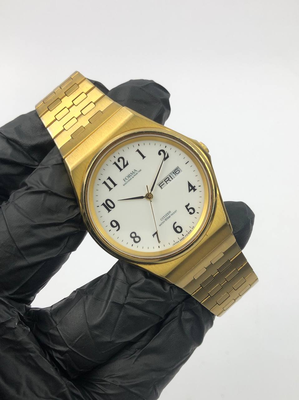 CITIZEN FORMA ANALOG GOLD ALL ORIGINAL - Gambar 4