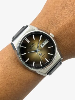 SEIKO TYPE II BROWN SUNBURST DIAL
