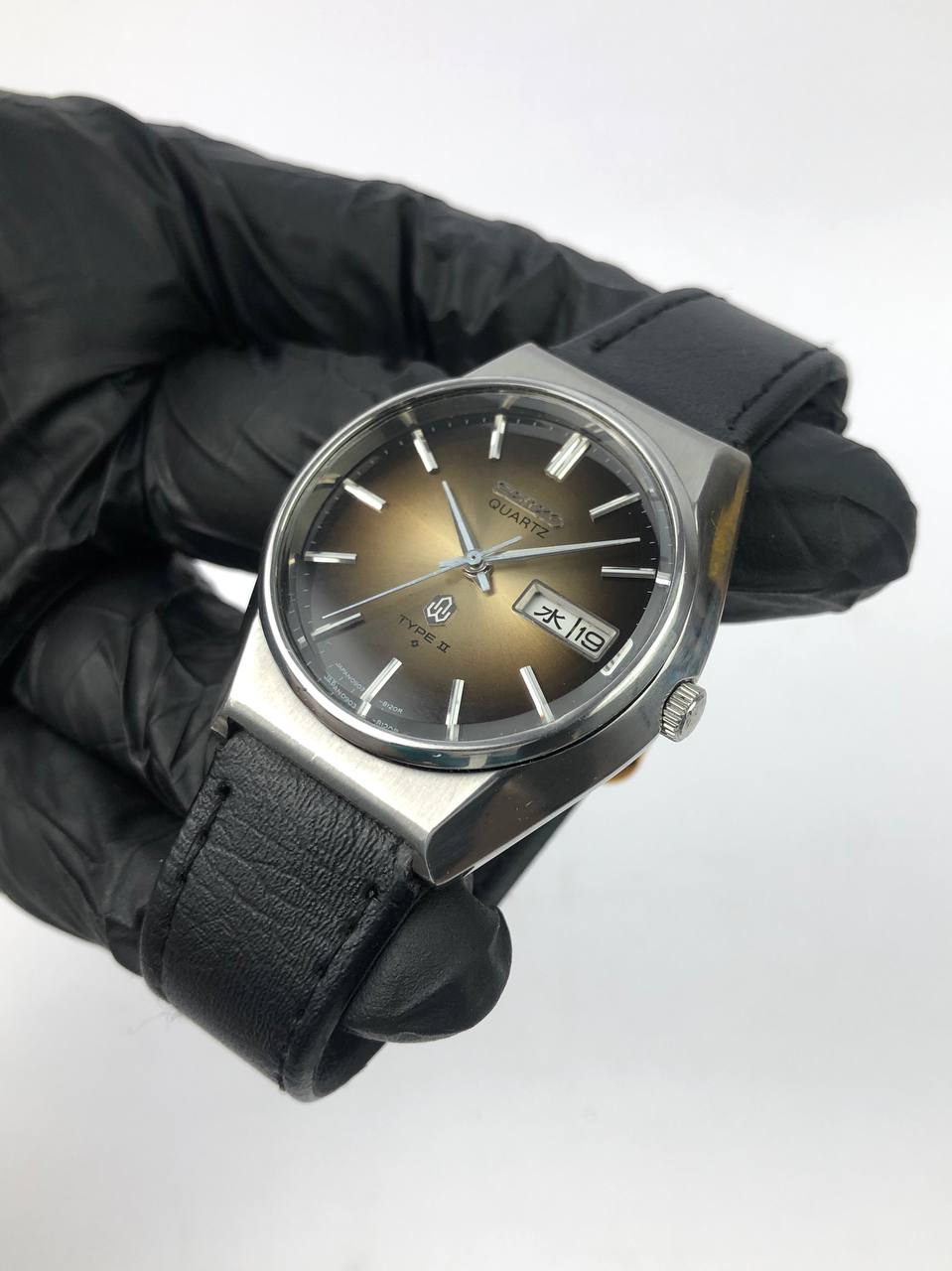 SEIKO TYPE II BROWN SUNBURST DIAL - Gambar 3