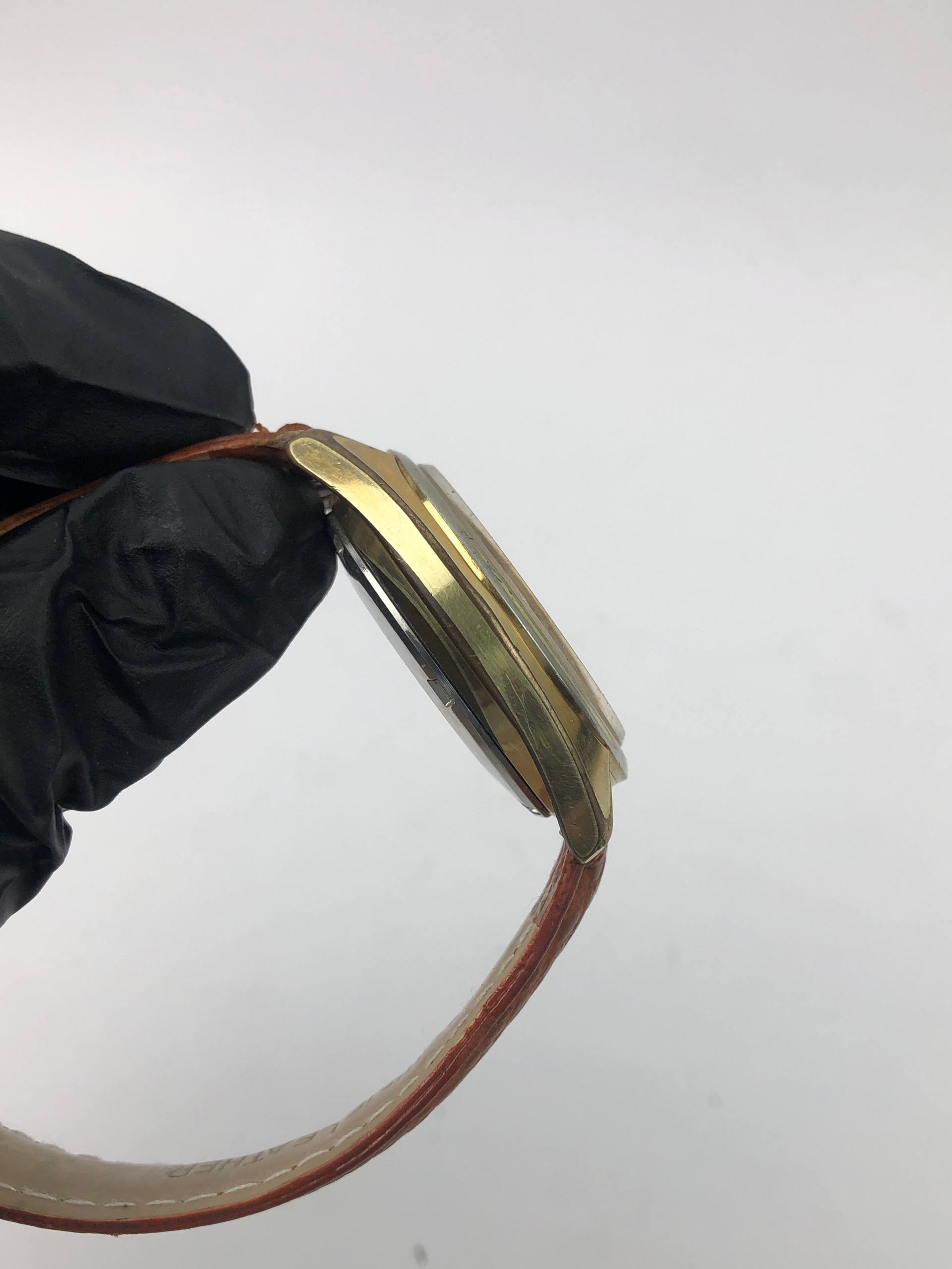 SEIKO 5ACTUS STOP SECOND GOLD CASE - Gambar 6