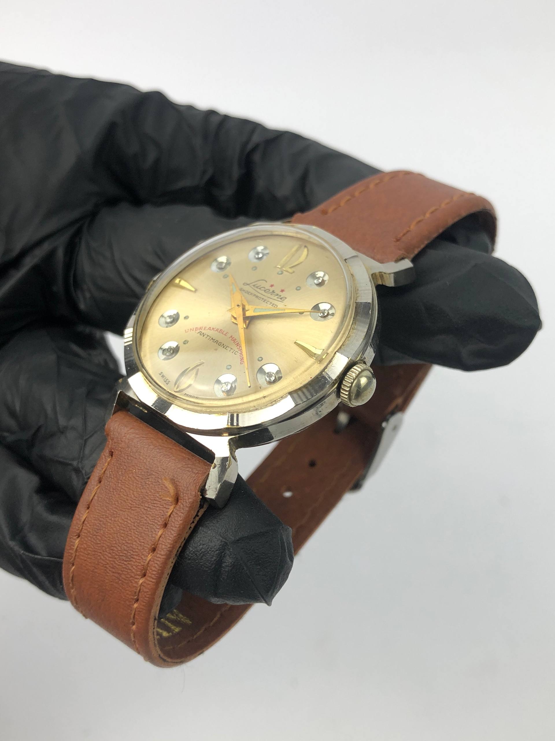 SWISSMADE LUCERNE VINTAGE INDEX DIAMOND - Gambar 3