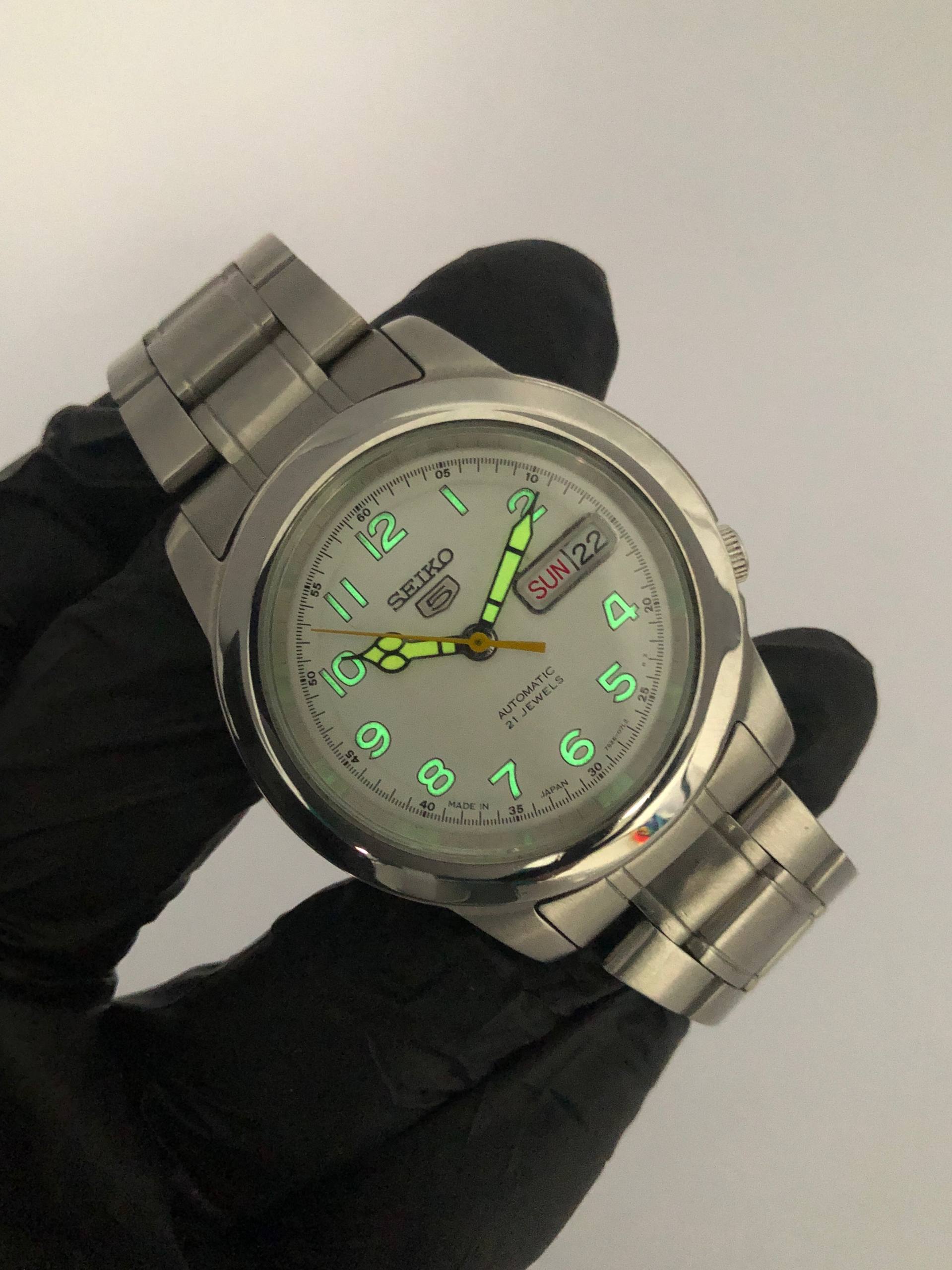 SEIKO 5 NUMERIK LUME INDEX ORIGINAL - Gambar 5