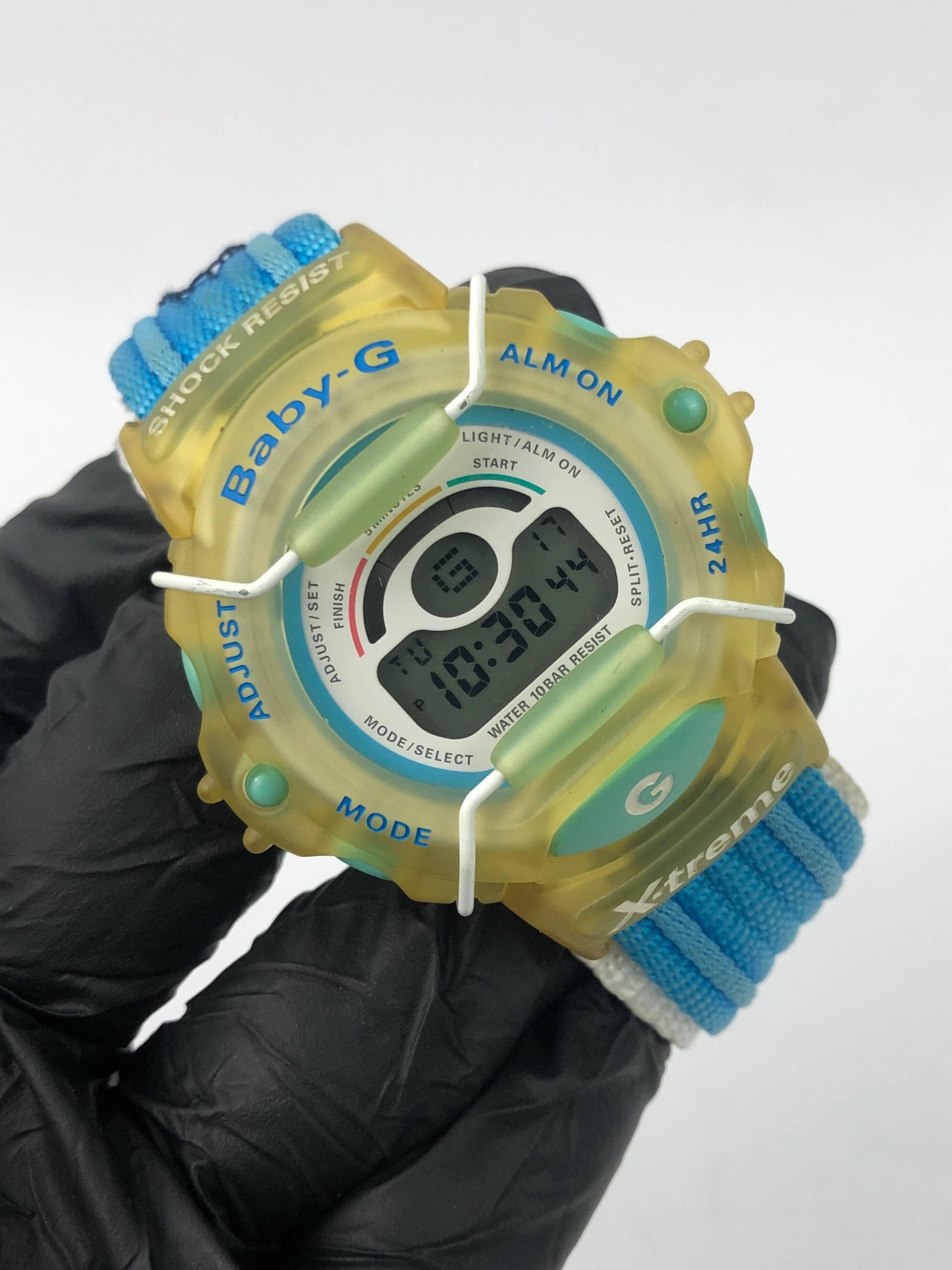 VINTAGE BABY G JELY VELCRO STRAP - Gambar 4