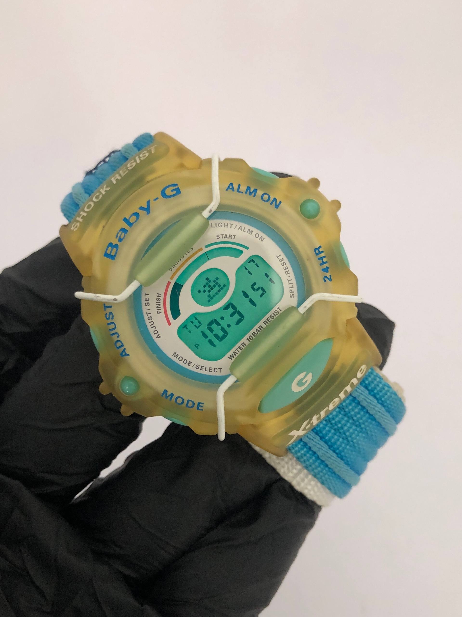 VINTAGE BABY G JELY VELCRO STRAP - Gambar 5