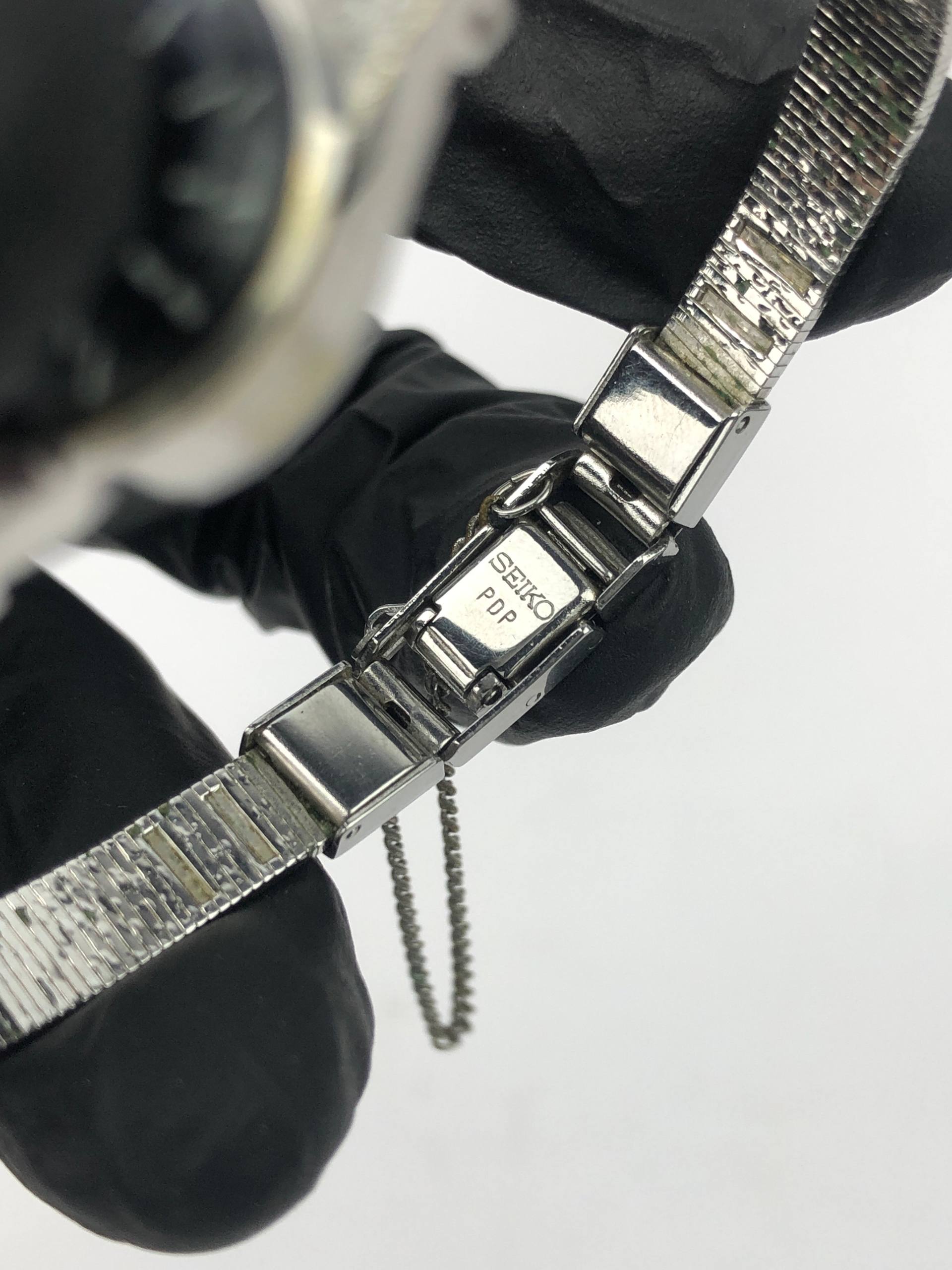 SEIKO LADIES ROUND BLUE DIAL AL ORIGINAL - Gambar 7