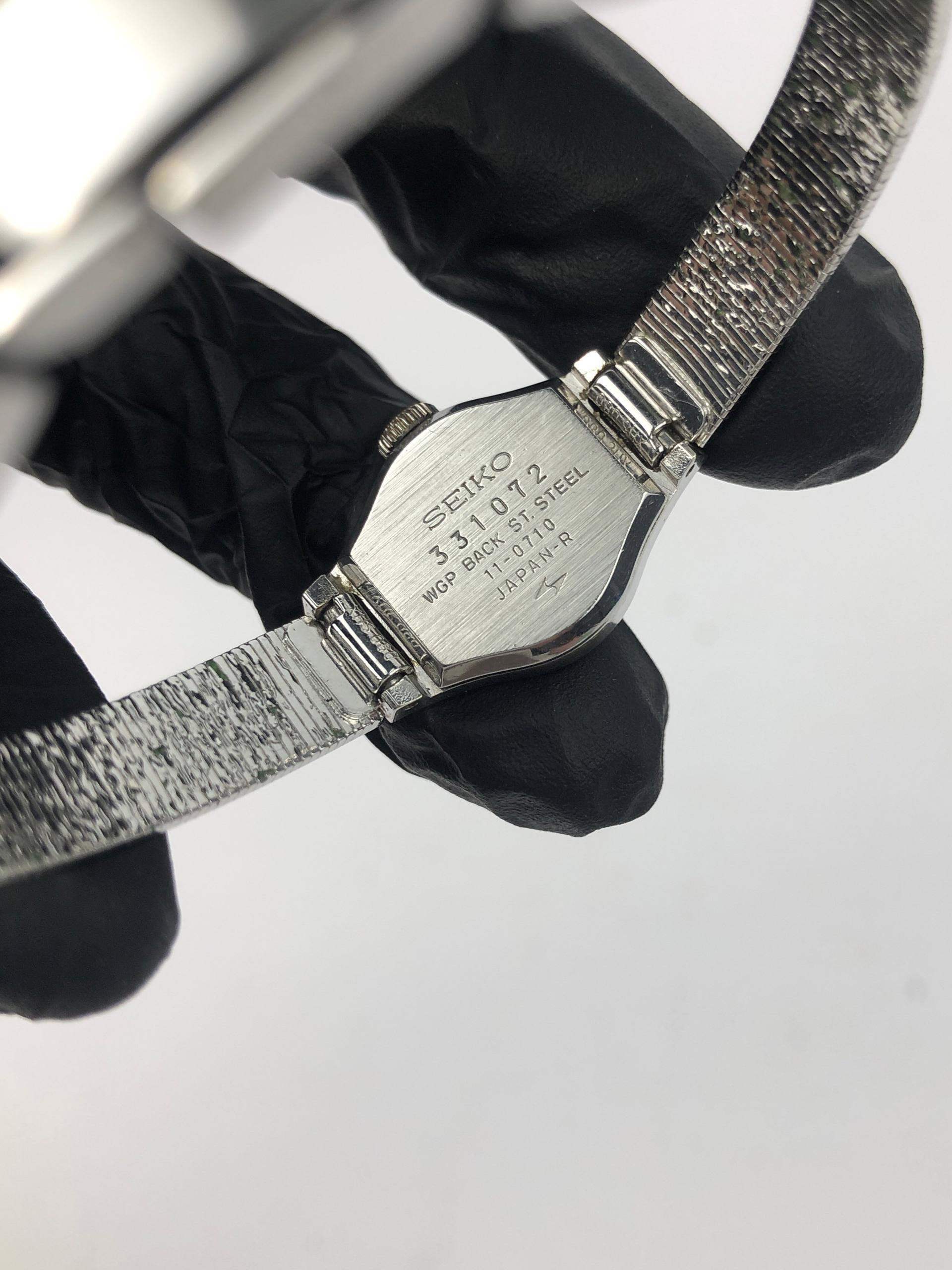 SEIKO LADIES ROUND BLUE DIAL AL ORIGINAL - Gambar 8