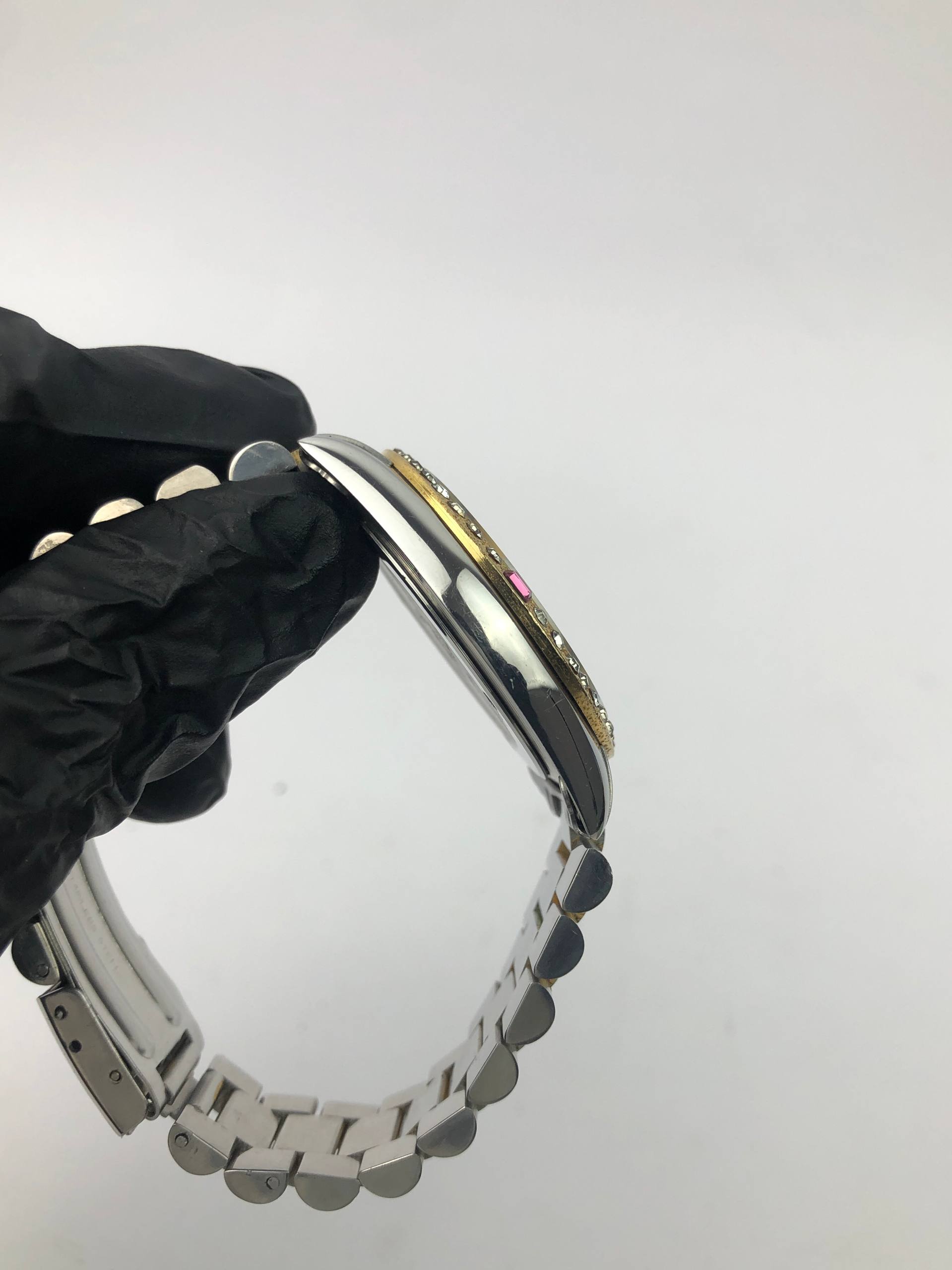 FASHION WATCH JAPAN DENGAN BEZEL BERTABUR BATU-BATU INDAH - Gambar 6