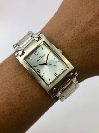 ANNE KLEIN SQUARE QUARTZ ALL ORIGINAL