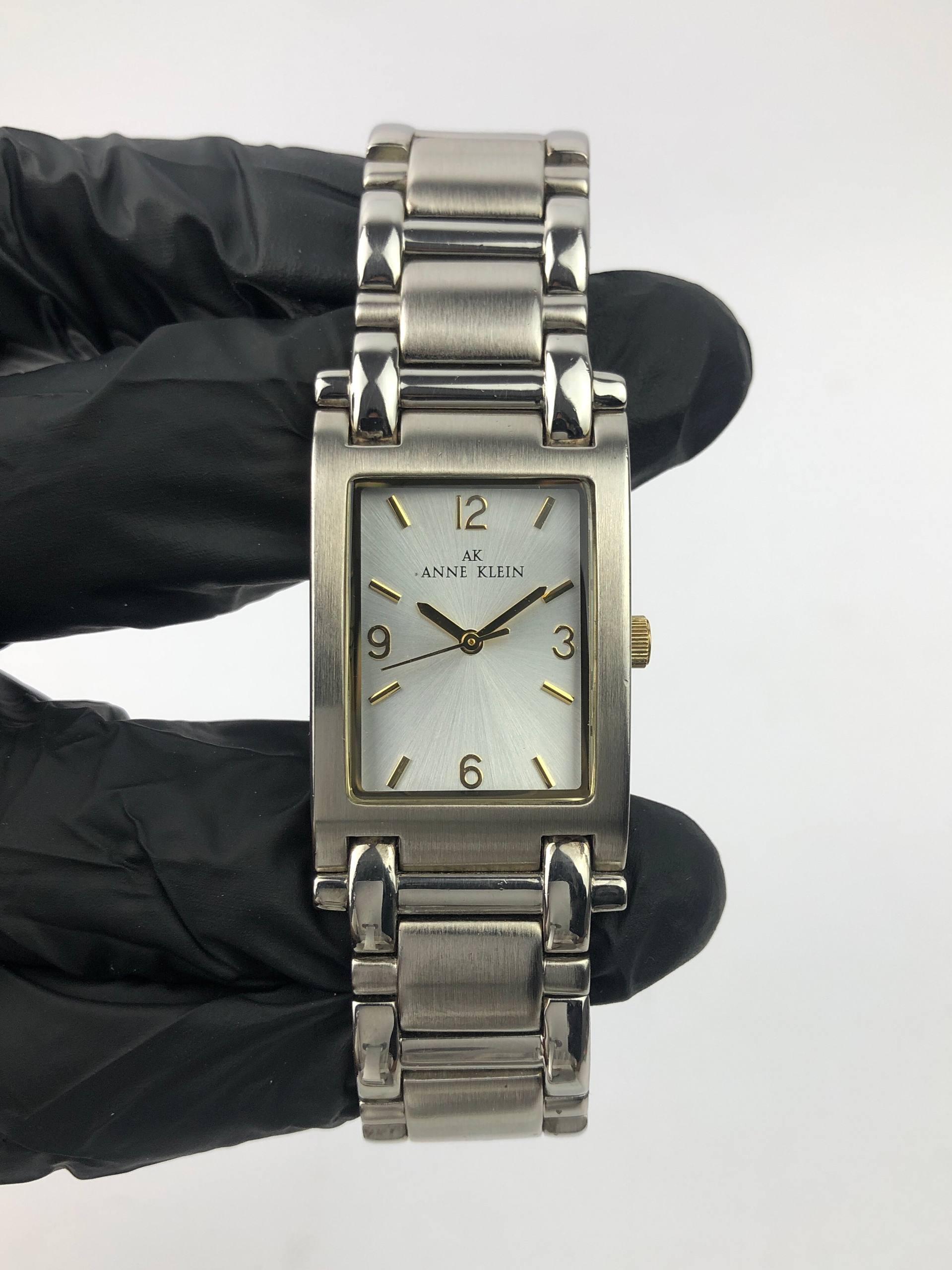 ANNE KLEIN SQUARE QUARTZ ALL ORIGINAL - Gambar 2