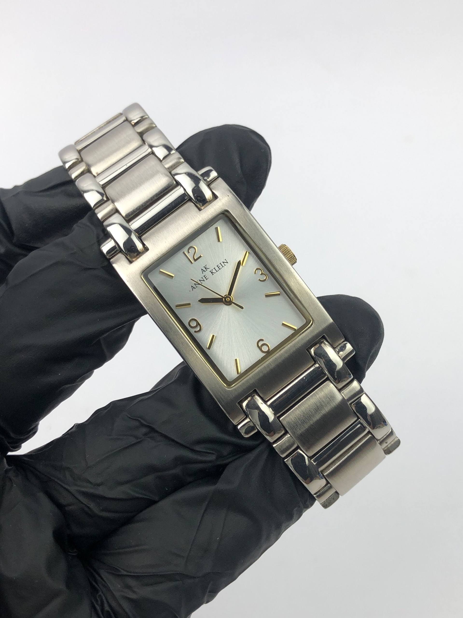 ANNE KLEIN SQUARE QUARTZ ALL ORIGINAL - Gambar 4