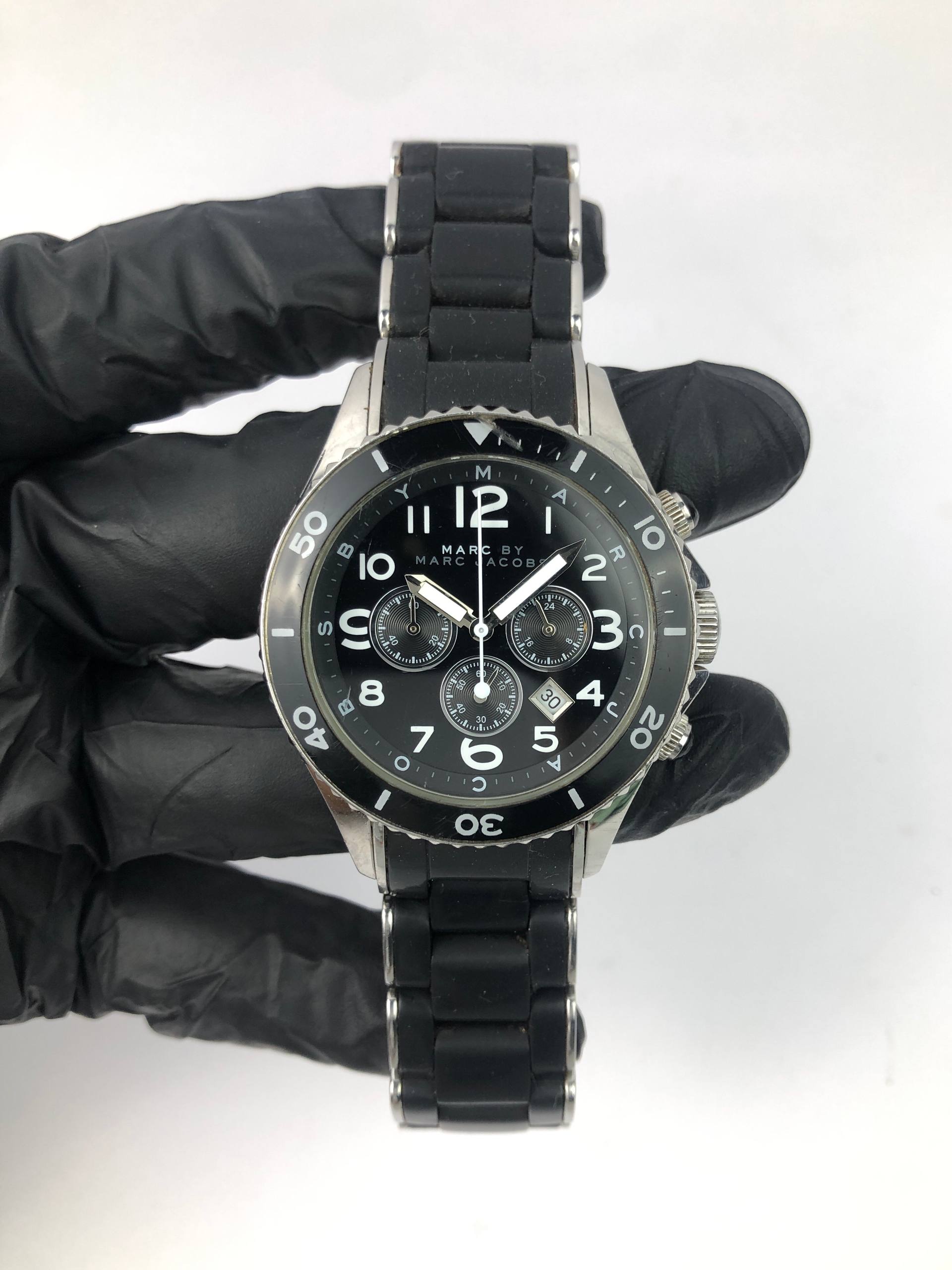 PRELOVED AUTHENTIC MARC BY MARC JACOB CHRONOGRAPH - Gambar 2