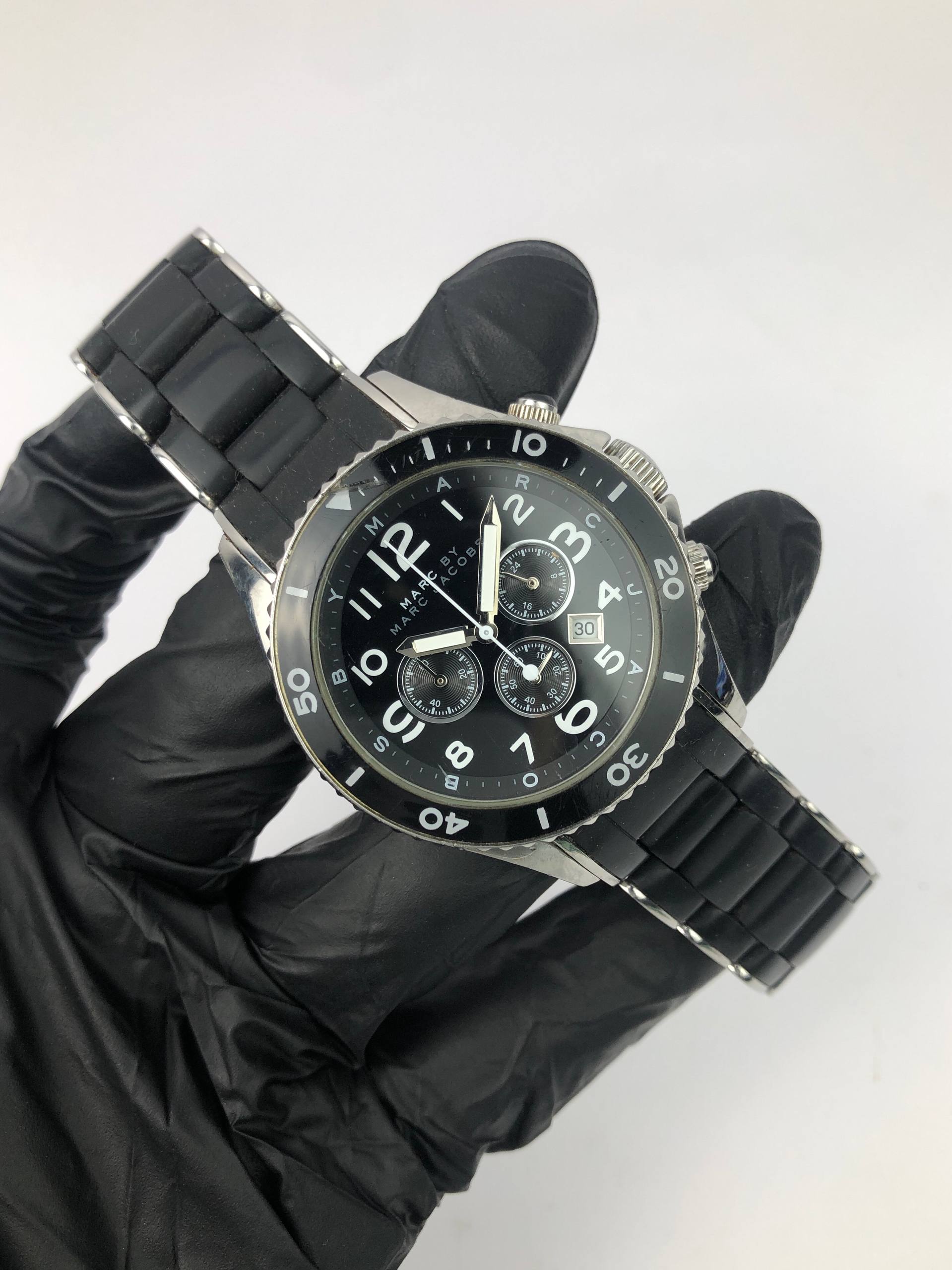 PRELOVED AUTHENTIC MARC BY MARC JACOB CHRONOGRAPH - Gambar 4